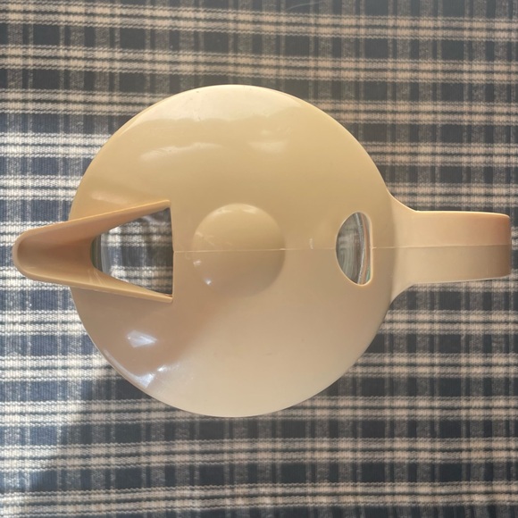 Vintage Glass Pitcher Juice Carafe with Lid Seal Mid Century Modern GUC #583 - Picture 4 of 8